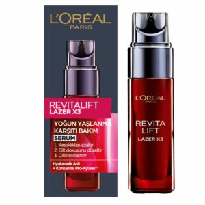 سرم ضد چروک و ضد پیری لورآل مدل REVITALIFT LAZER X3 حجم 30 میل