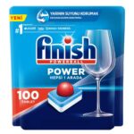 قرص ماشین ظرفشویی فینیش Finish Power تعداد 100 عددی