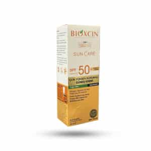 کرم ضد آفتاب بیوکسین SPF+50 مخصوص پوست مختلط و چرب 50 میل